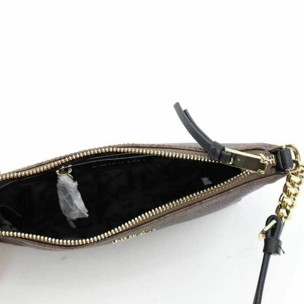 Calvin Klein Womens Hayden Crossbody Bag Brown Sig - Picture 3 of 8